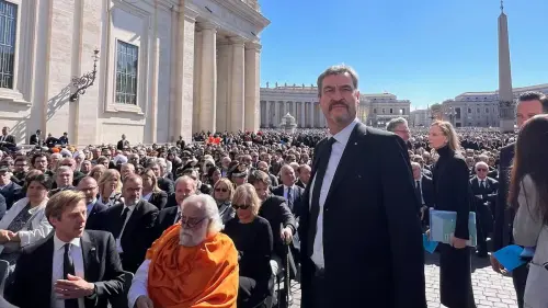 Kritik an Söder nach Selfie vor Trauerfeier