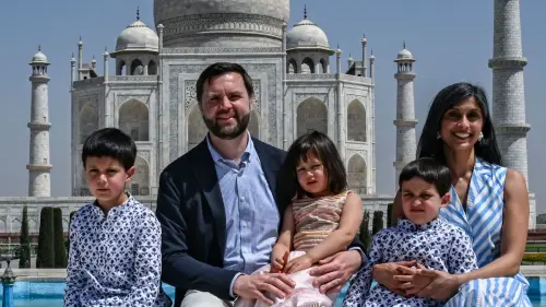 Als Second Lady zum Taj Mahal - das war nicht abzusehen