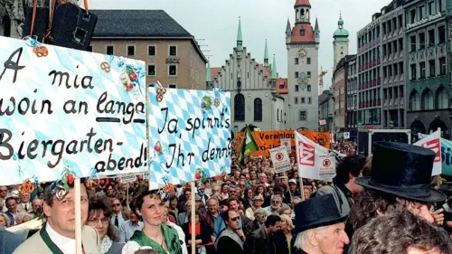Kein Bier nach halb zehn? Ja, spinnt’s ihr denn!