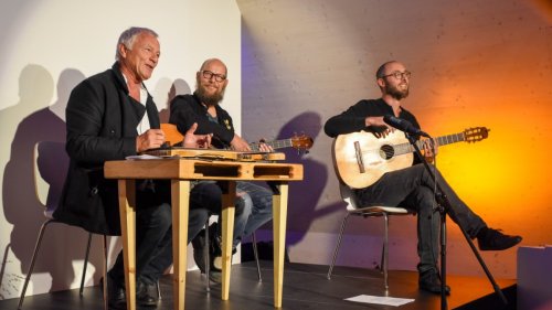 Josef Brustmann, Sebastian Horn und Benny Schäfer bilden ein Trio