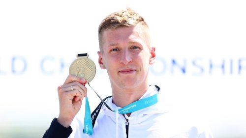 Schwimm-WM in Budapest: Florian Wellbrock holt Einzel-Gold über 5km