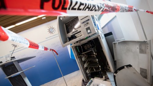 Bayern: 50 Festnahmen nach Razzia wegen Sprengung von Geldautomaten