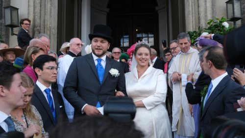 Sie haben „Oui“ gesagt - Prinzessin von Sachsen feiert Märchenhochzeit in Dresden