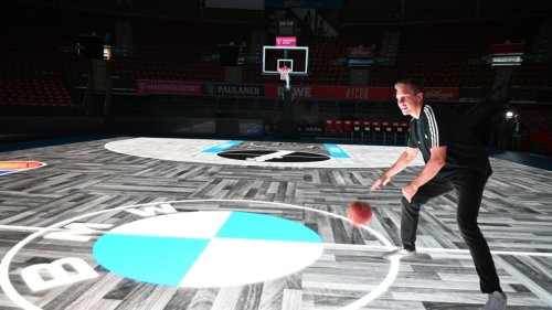 München: Neuer LED-Glasboden bei den Basketballern des FC Bayern - NBA hat Interesse
