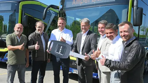 Zu schwer für die Amperbrücke