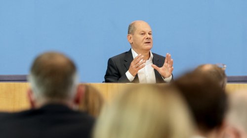 Sommer-PK: Kanzler Scholz lobt Steuerentlastung
