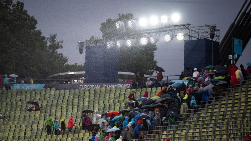 München: Unwetter unterbricht die European Championships