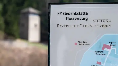 KZ-Gedenkstätte mit linken Parolen beschmiert