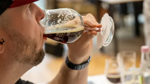 Bier verkosten im Akkord
