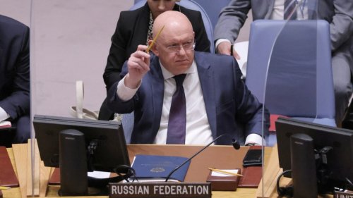 Russlands Botschafter droht im UN-Sicherheitsrat