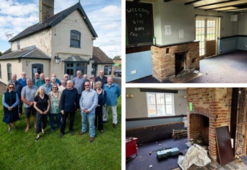 ‘A brilliant marker for the future’: Works begin to revamp village’s pub