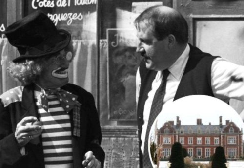 Flashback scenes show 1986 filming of much-loved BBC sitcom