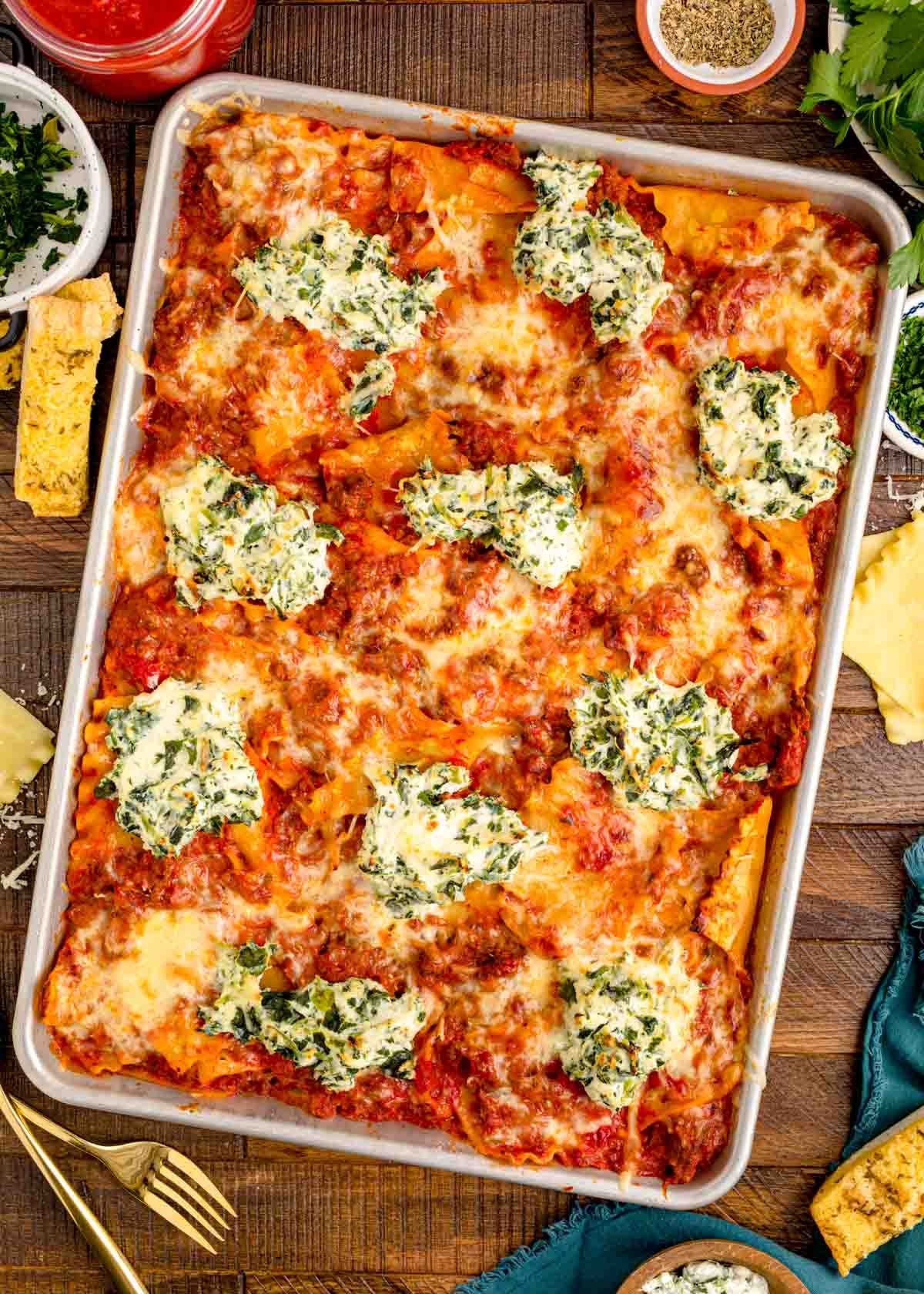 Giada's All-Crust Sheet Pan Lasagna