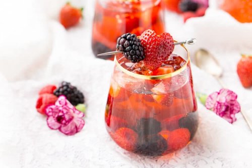 Rosé Berry Sangria Recipe
