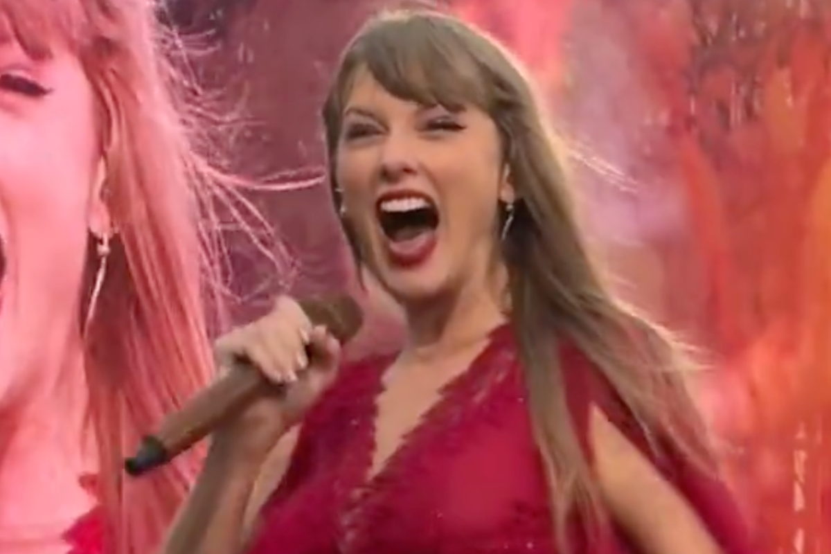 Watch Taylor Swift's Adorable Reaction to 'Surprise' From Travis Kelce at Eras Tour