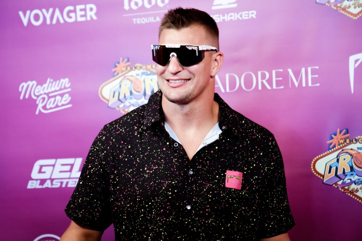 Rob Gronkowski Looks Back on His Viral Beach Party Dance-Off With Travis Kelce
