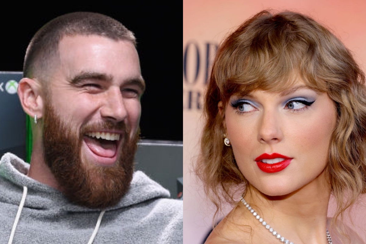 Travis Kelce and Taylor Swift Share a Kiss After Her Sydney Concert