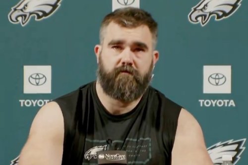 NFL Fans Moved to Tears Over Emotional Jason Kelce Retirement Speech