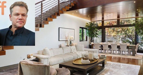 Matt Damon's Selling His Luxurious $21 Million Home — See The Pics!