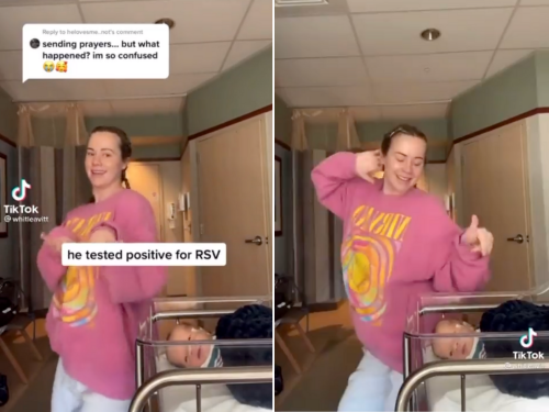 'Baby Dying And You're Dancing?' Mom Slammed On Reddit For Doing TikTok Dance Next To Her Hospitalized Baby