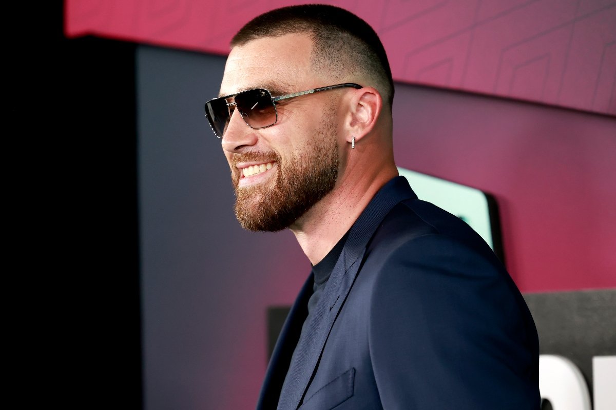 Travis Kelce Goes Viral for 'Funeral' Outfit Ahead of Chiefs-Ravens Game