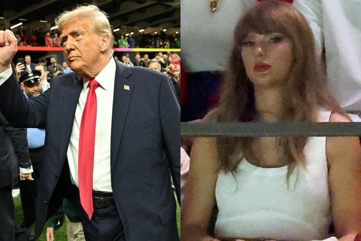 President Donald Trump Trolls Taylor Swift After She Was Booed at Super Bowl LIX