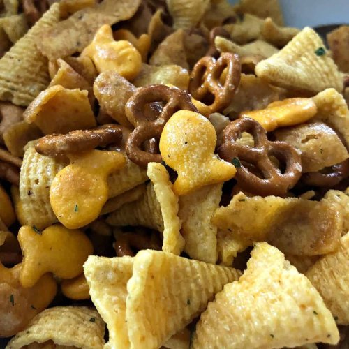 Ranch Party Mix with Bugles (No Bake)