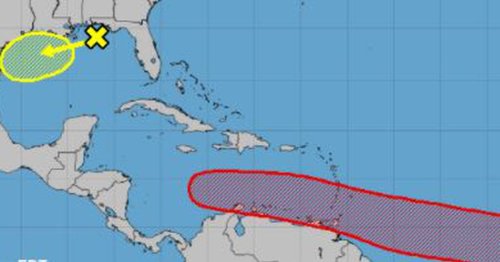 Two storm systems brewing in Atlantic, one is expected to become tropical depression