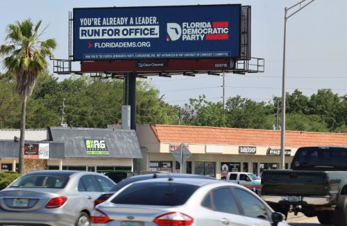 Florida Democrats put up billboards to find candidates for November