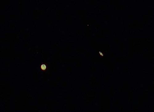 Here’s what the Jupiter and Saturn Great Conjunction looked like from a telescope in South Florida