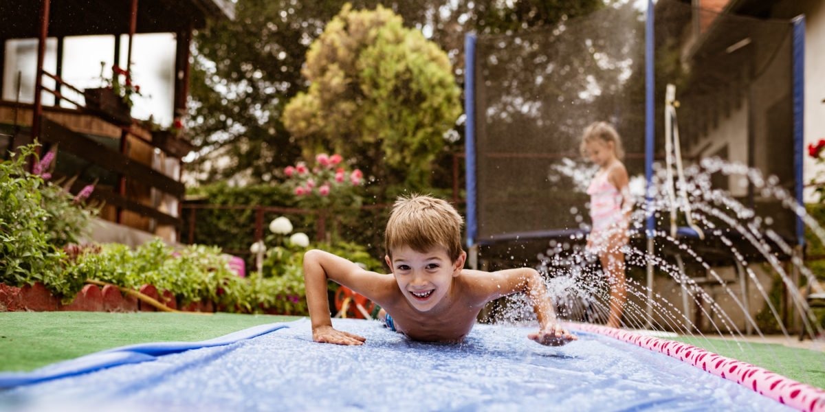 I Don’t Have a Pool—So I Turned My Backyard Into a Water Park