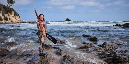 How One Woman Transformed Herself Through Spearfishing