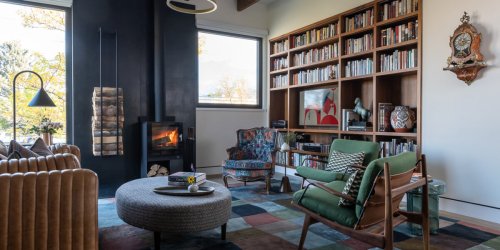 Inside a Contemporary Bozeman Home That Mixes Antiques and Modern Style