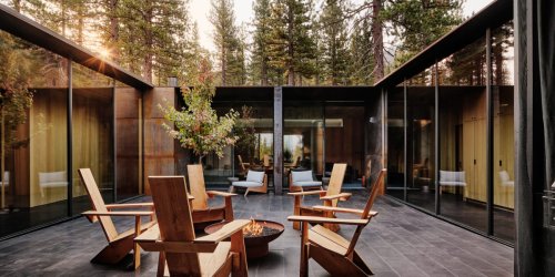 This Stunning Tahoe Retreat is Built Around an Unexpected Outdoor Feature