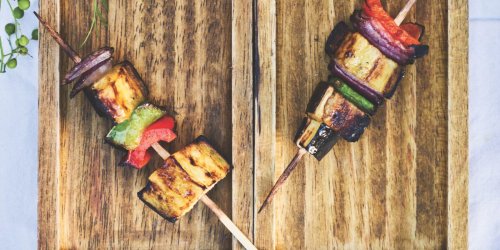 Eggplant Skewers