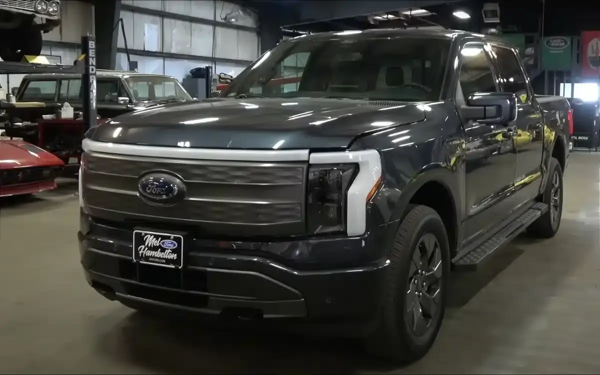 Mechanic left shocked after seeing under the hood of Ford EV
