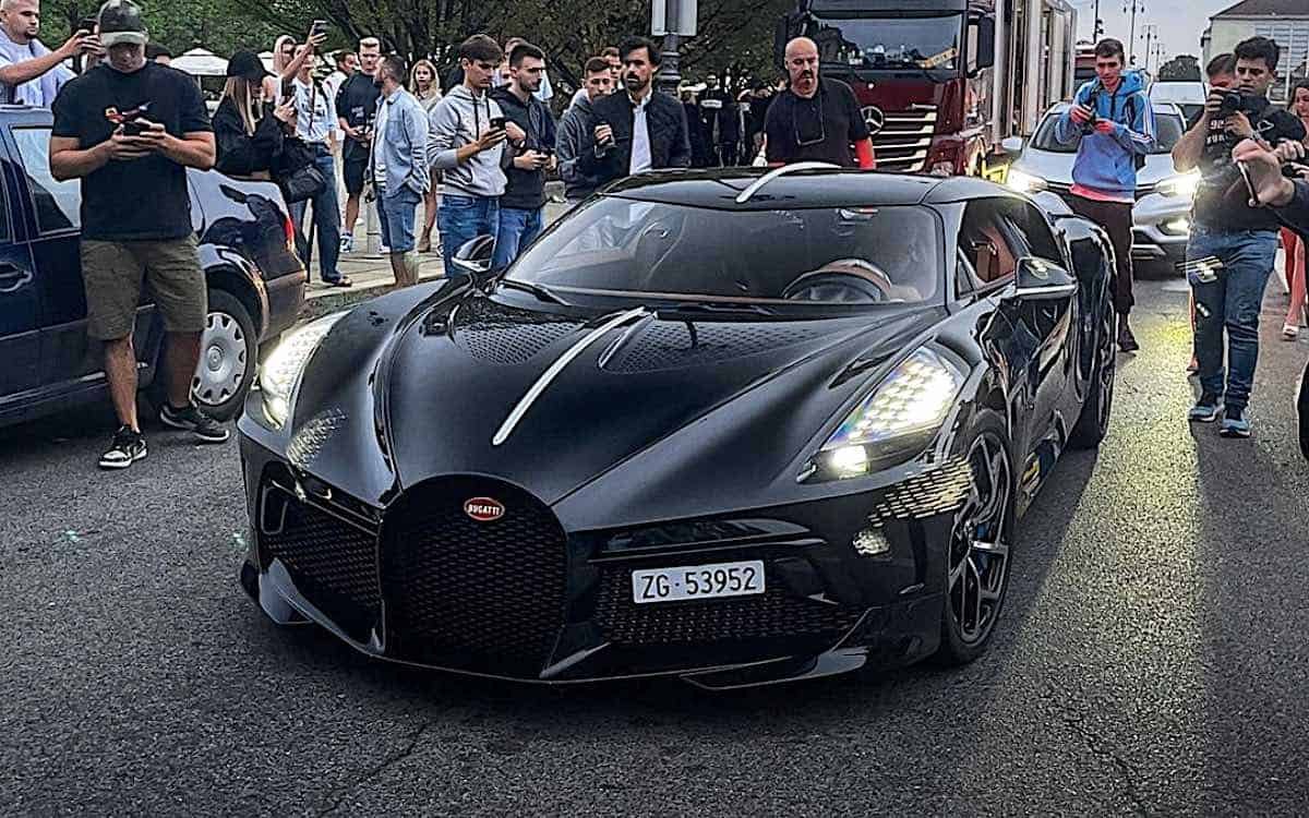 $18m Bugatti La Voiture Noire spotted in Croatia wearing Swiss license plates – Supercar Blondie