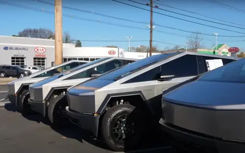Man buys four Tesla Cybertrucks for $500,000 in New Jersey and he still wants more