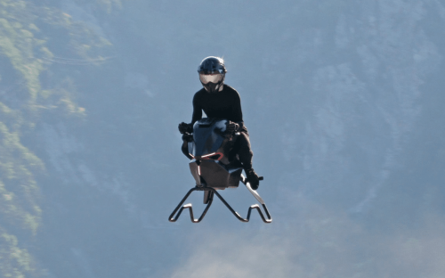 The Volonaut Airbike looks like it came straight out of Star Wars