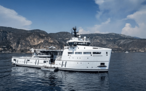 Kiwi sells one of the largest support yachts to a mystery billionaire for $100M