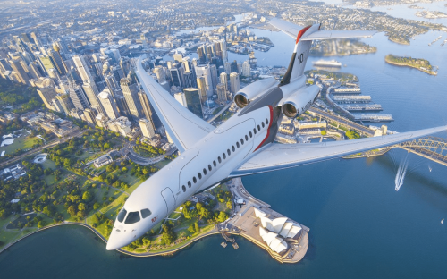 The Dassault Falcon 10X is the 'penthouse of the skies'