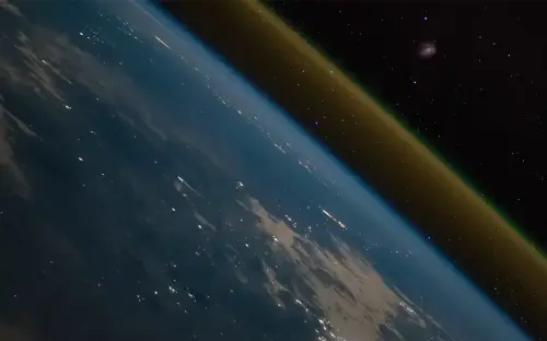 Seeing what a rocket launch looks like from space will leave you awestruck