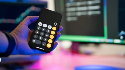 If you see someone using the Calculator app on an iPhone, it might not be quite what it seems