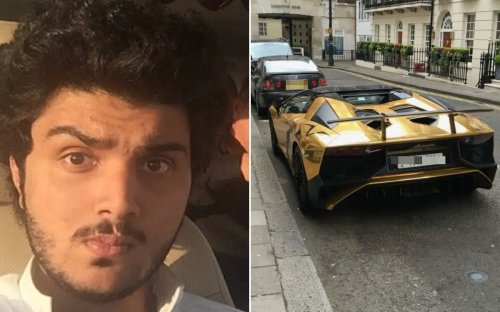 Saudi billionaire flew $1.2m fleet of gold cars to London