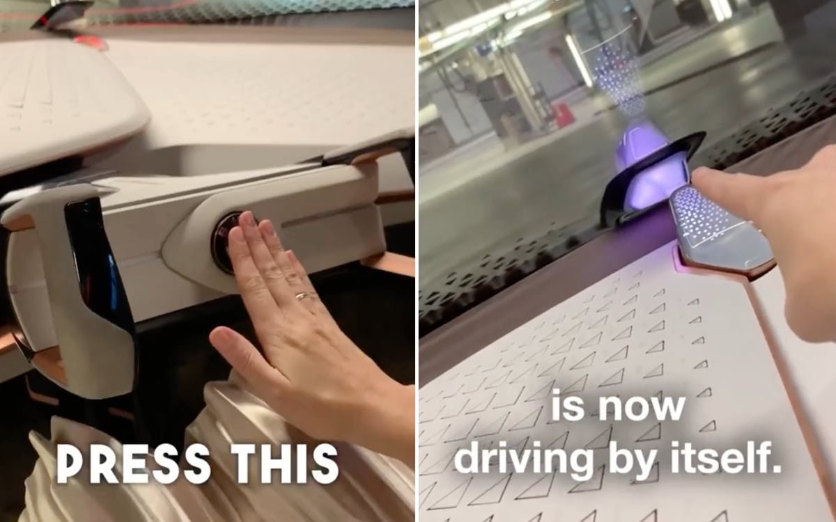 This BMW has a genius way of detecting objects you can't see