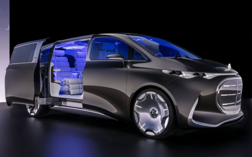 New Mercedes Vision V Concept is a land yacht and a glimpse into the brand's future