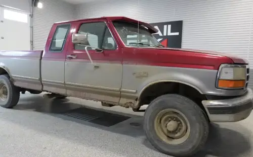 Son took dad's Ford F-250 truck to detailer after it hadn't been washed in years