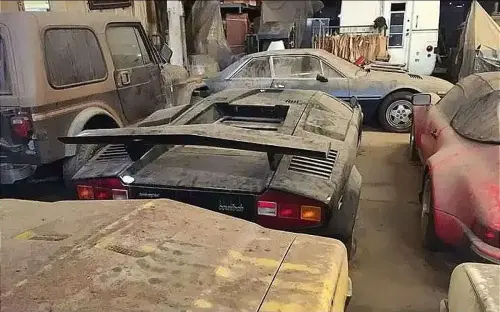 Man discovers abandoned garage littered with supercars worth $2 million