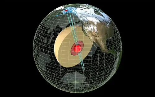 Scientists find solid metal ball inside Earth's core