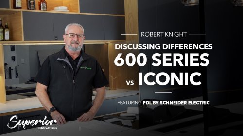 PDL 600 Series vs PDL Iconic by Robert Knight PDL by Schneider Electric - Superior Renovations® - Superior Renovations